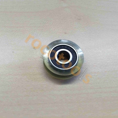 Hartgummi Laufrolle mit Kugellager